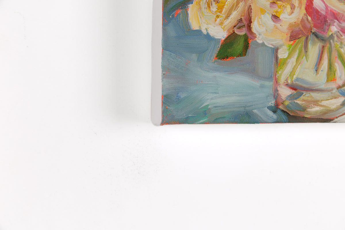 Vanessa Drew, "Daydream," detail 3, oil on canvas
