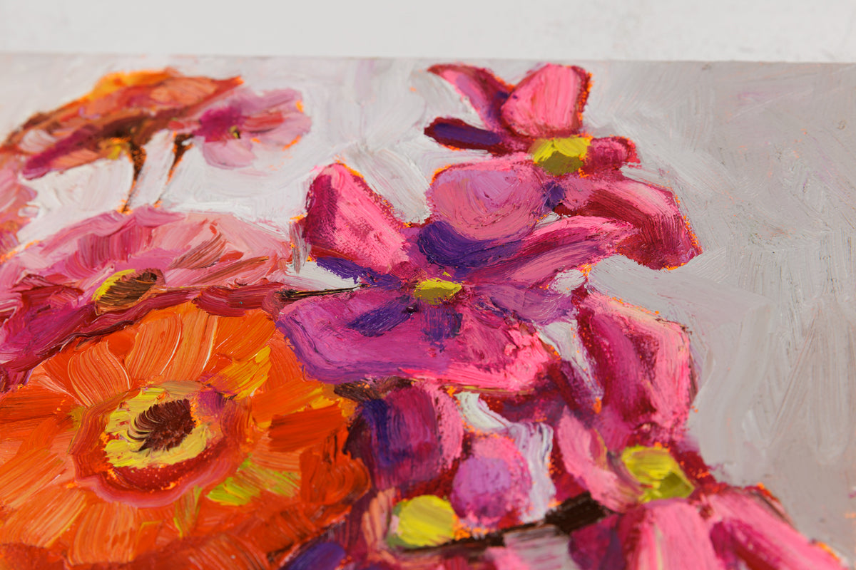 Vanessa Drew, "Lustre," detail 2, oil on canvas