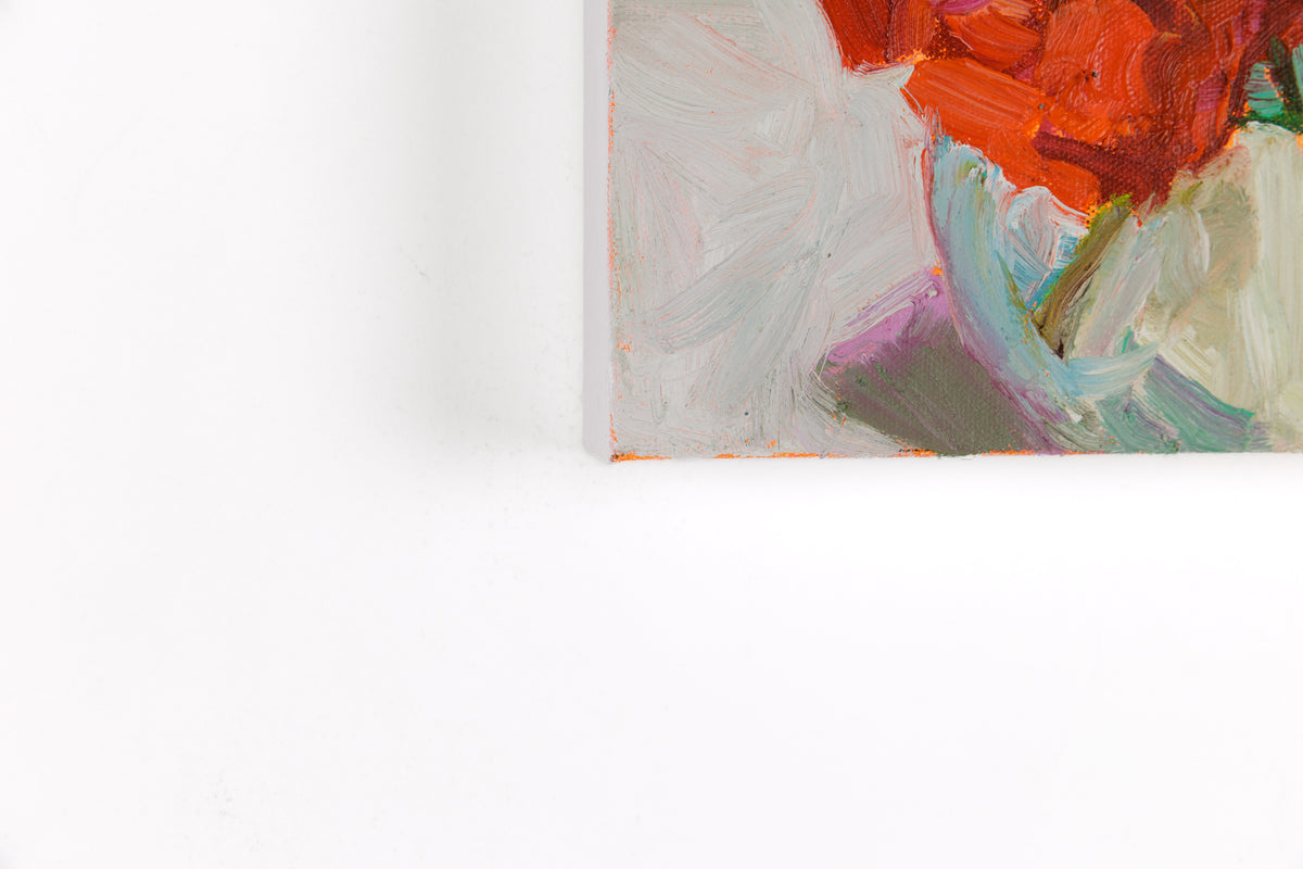 Vanessa Drew, "Lustre," detail 5, oil on canvas