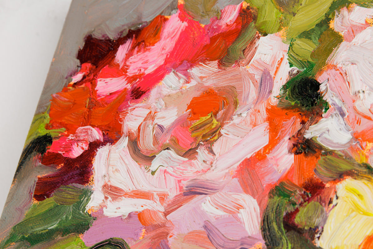 Vanessa Drew, "Honour," detail 2, oil on canvas