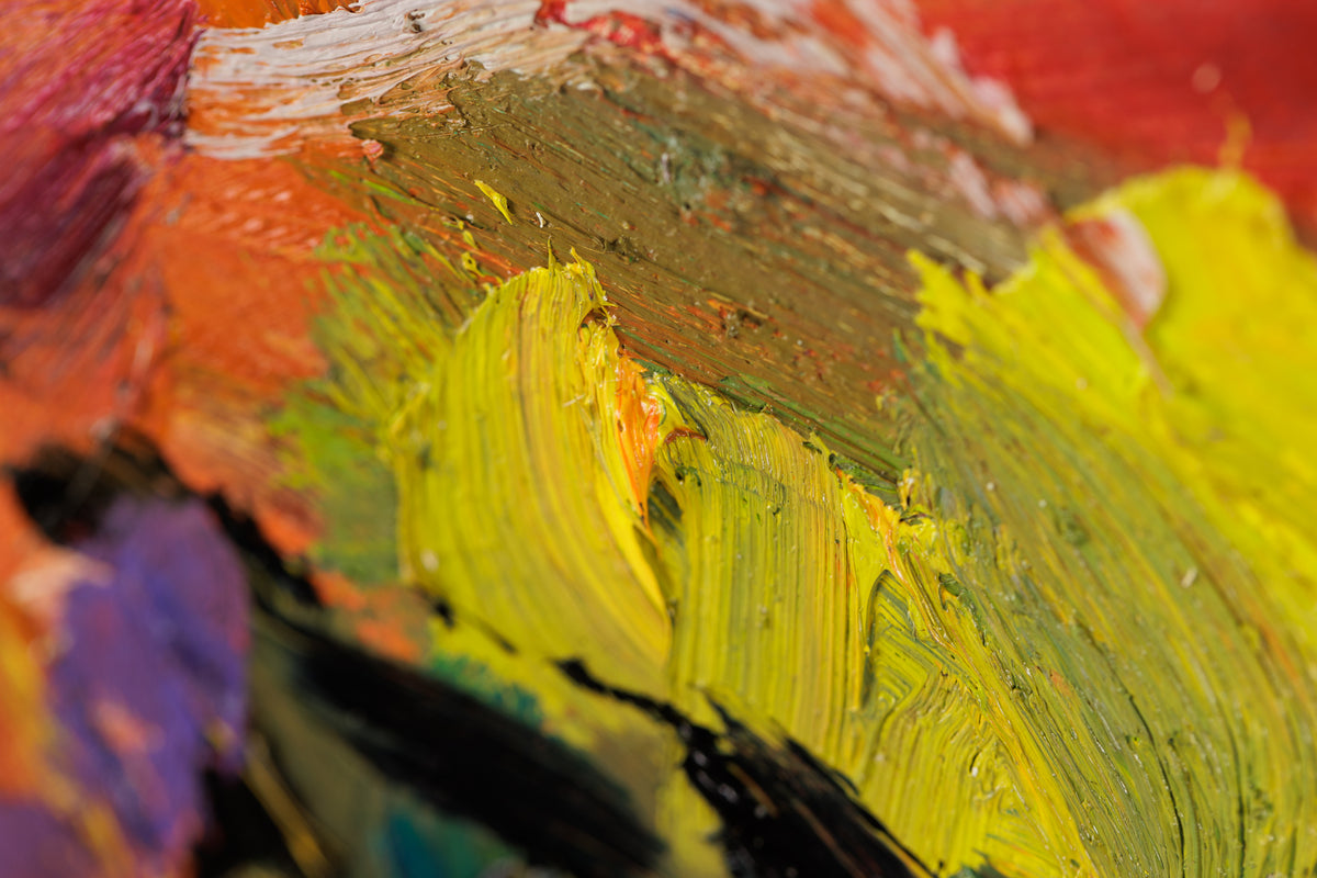 Vanessa Drew, "Do You Want To Know A Secret?," detail 6, oil on canvas
