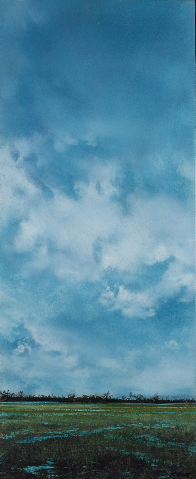 Landscape “Wetland 941” by Ken Vincent – acrylic on panel.