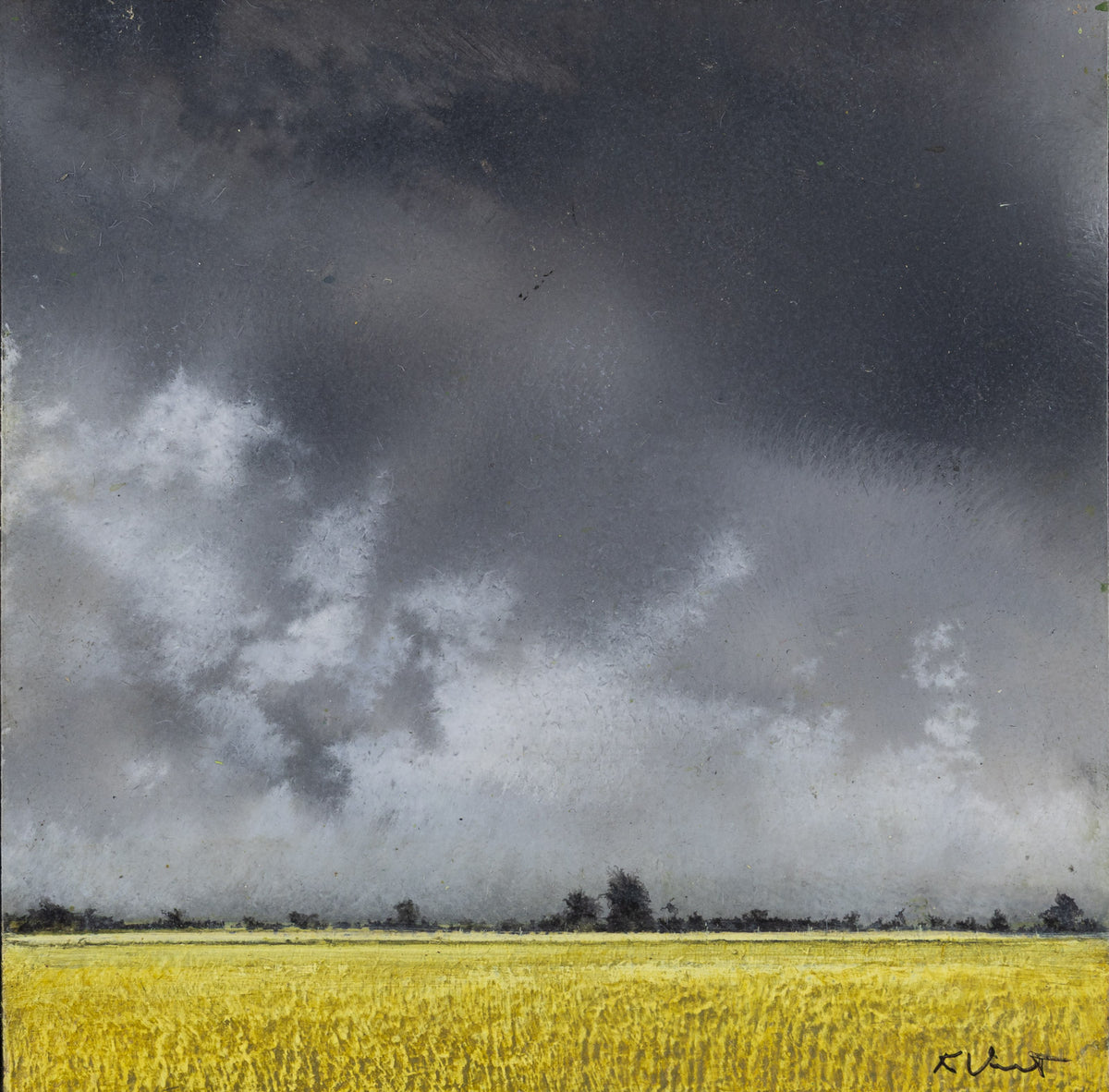 Landscape “Prairie 647” by Ken Vincent – acrylic on panel.
