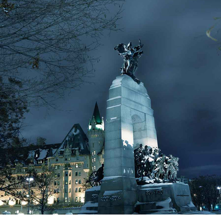 Ottawa “War Memorial” by Ottawa – giclee on paper.