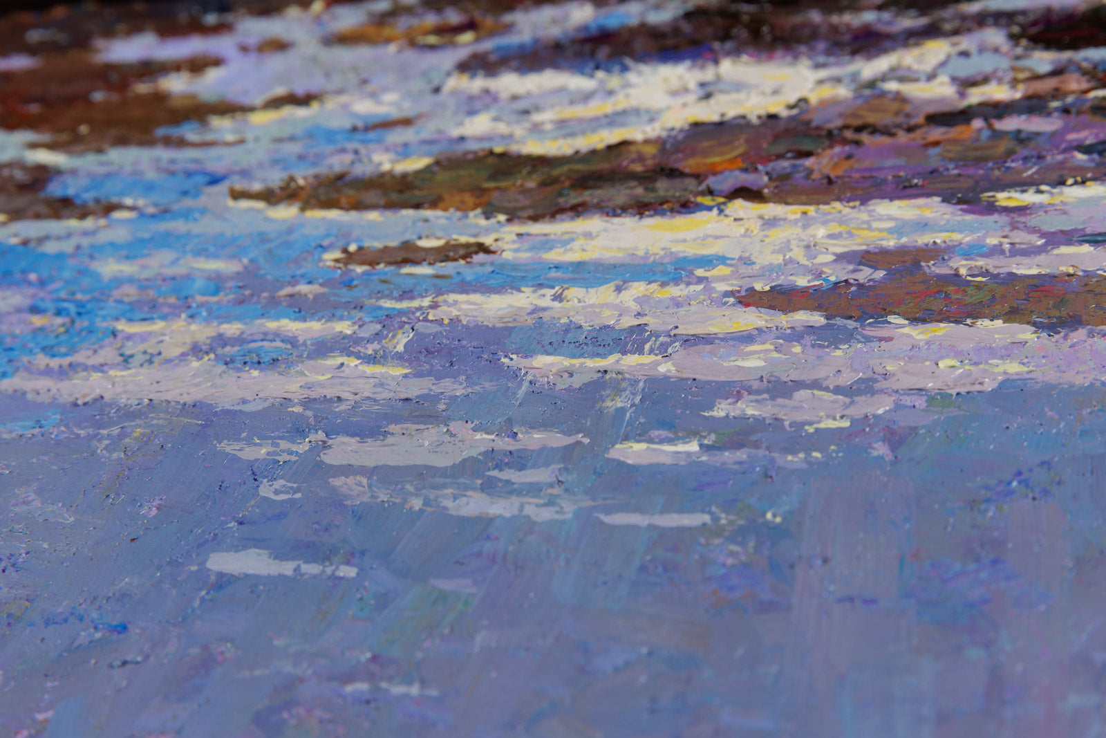 Moonlit Lake Shore