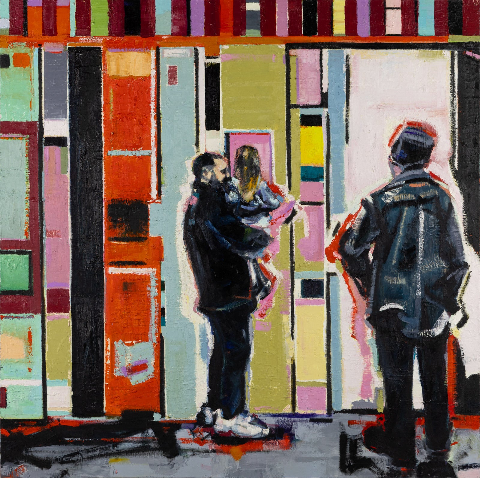 Figurative “Beautiful Imperfections” by Lorena Ziraldo – oil on canvas.