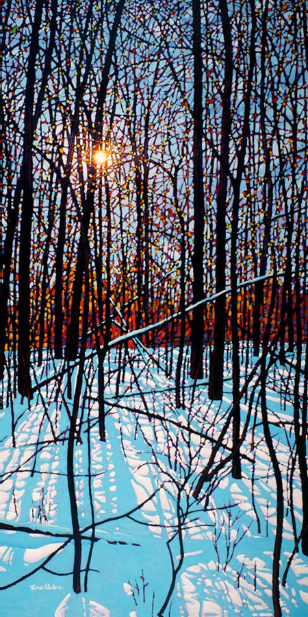 Landscape “Ascending Light SPO” by Tim Packer – giclee on canvas.