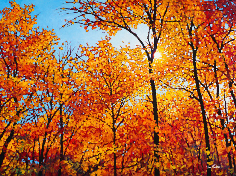 Landscape “Batchawanna Gold SPO” by Tim Packer – giclee on canvas.
