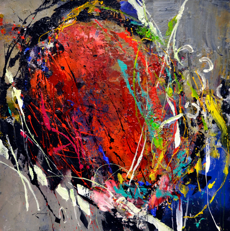 Abstracts “Interzone” – mixed media on canvas.