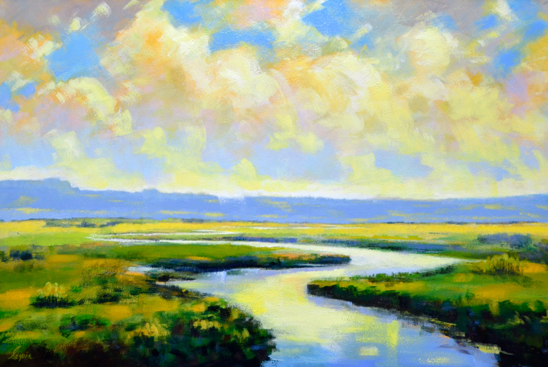 Seascape & Water “Serengeti Giclee” by Robert Seguin – giclee on canvas.